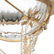 Forever Revere LED 11.75 inch Heirloom Gold Flush Mount Ceiling Light