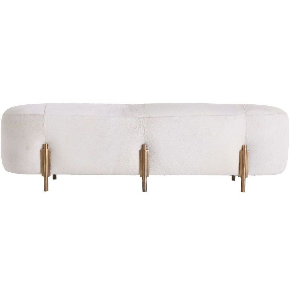 Justin 18.5 inch White Bench