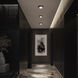 Beyond Zircle LED 8 inch Aged Brass Flush Mount Ceiling Light