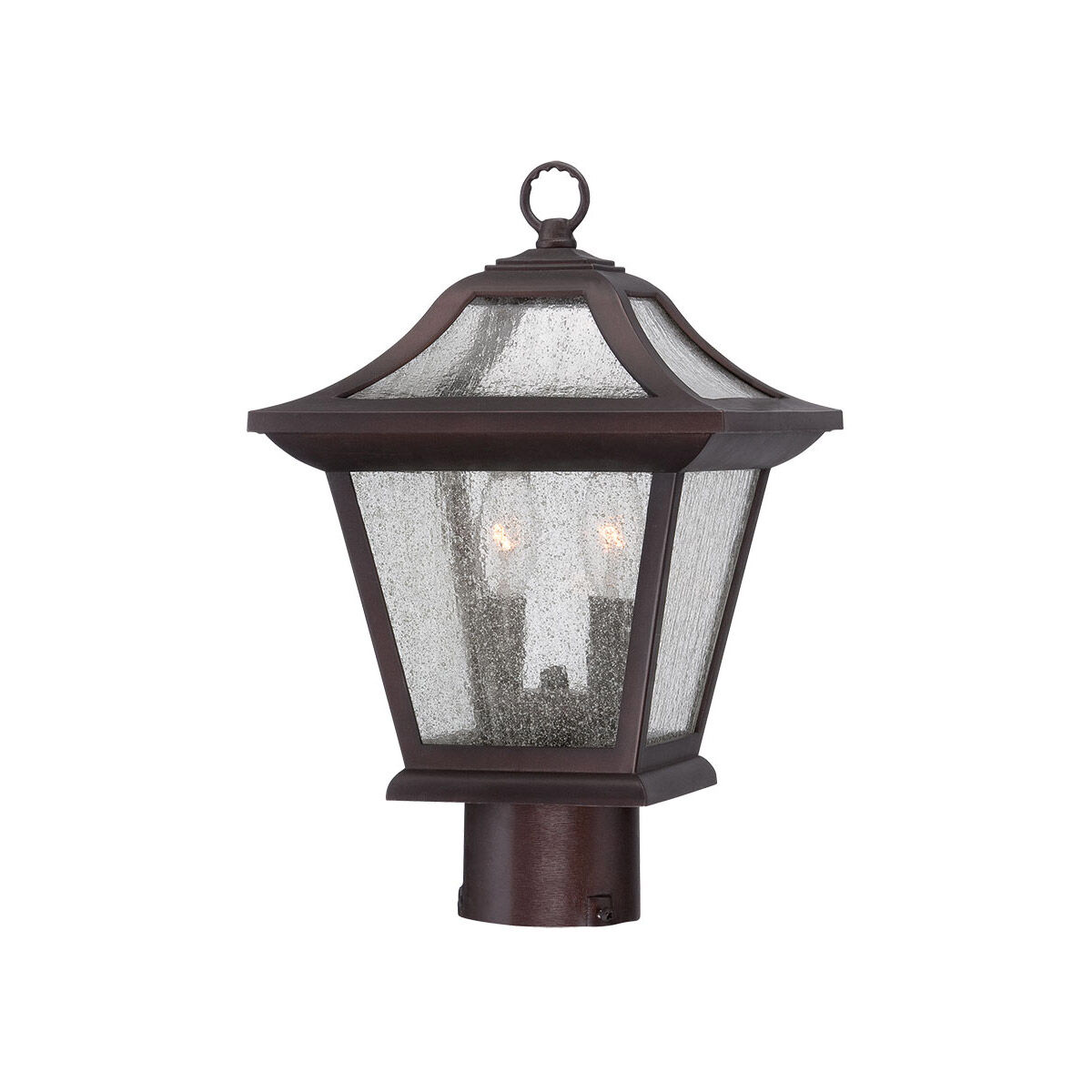 Aiken 2 Light 9.00 inch Post Light & Accessory