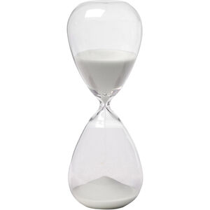 Ferdinand White Sand/Clear Hourglass