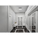 Beyond Whisper LED 12 inch Polished Chrome Flush Mount Ceiling Light, Beyond