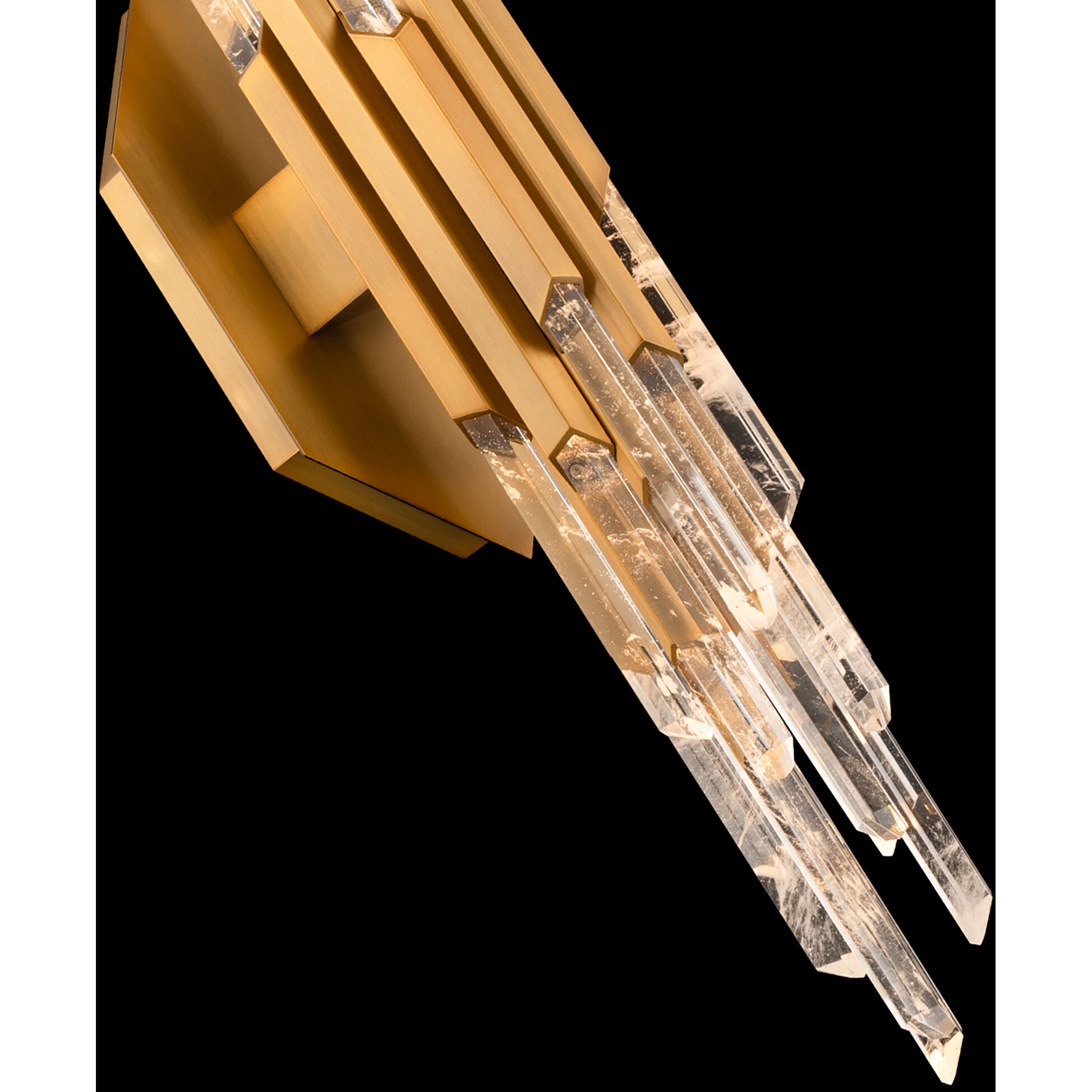 Beyond Organza LED 28 inch Aged Brass Bath Vanity & Wall Light