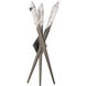 Beyond Solitude LED 5.4 inch Antique Nickel Wall Sconce Wall Light, Beyond