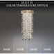 Signature Pavona LED 4 inch Antique Silver ADA Wall Sconce Wall Light