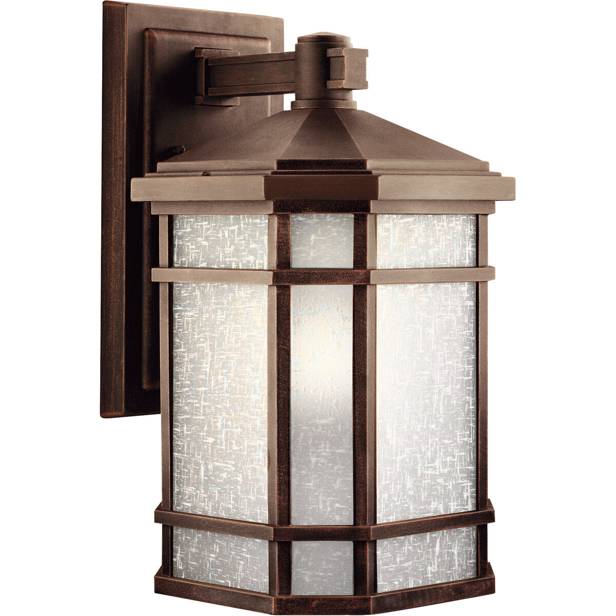 Cameron 1 Light 18 inch Prairie Rock Outdoor Wall, X-Large