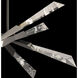Beyond Solitude LED 28.5 inch Antique Nickel Semi-Flush Mount Ceiling Light