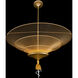 Signature Veneto LED 34 inch Gold Lace Pendant Ceiling Light, Schonbek Signature