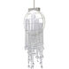 Forever Fantasia LED 3.25 inch Antique Silver Pendant Ceiling Light