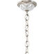 Century 9 Light 26 inch Antique Silver Chandelier Ceiling Light