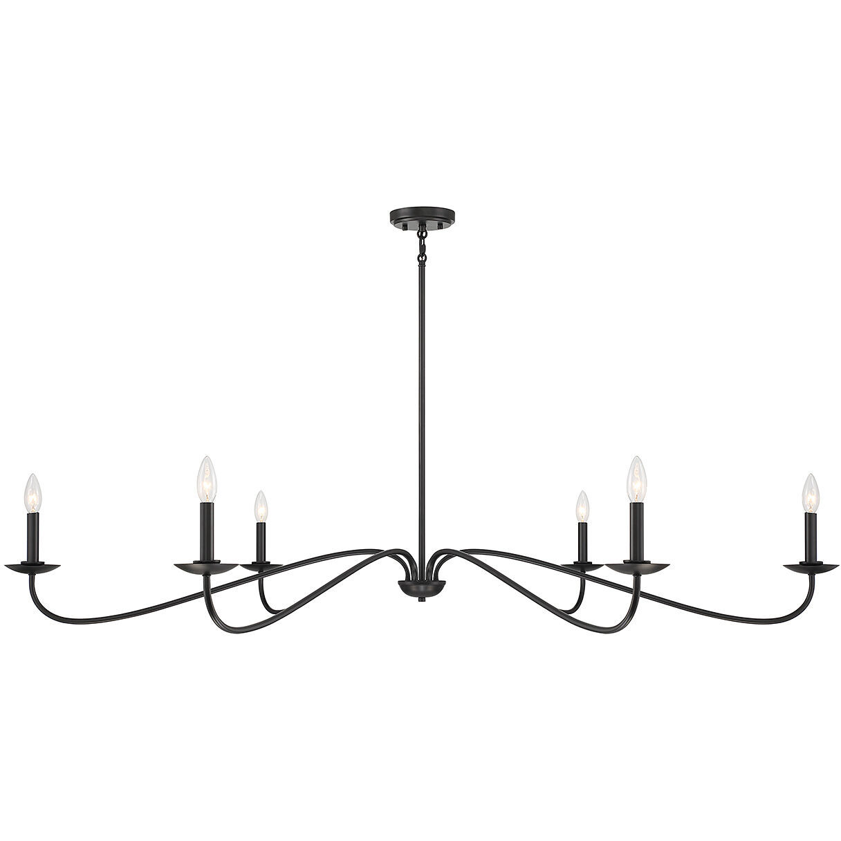 Stella 6 Light 62.00 inch Chandelier