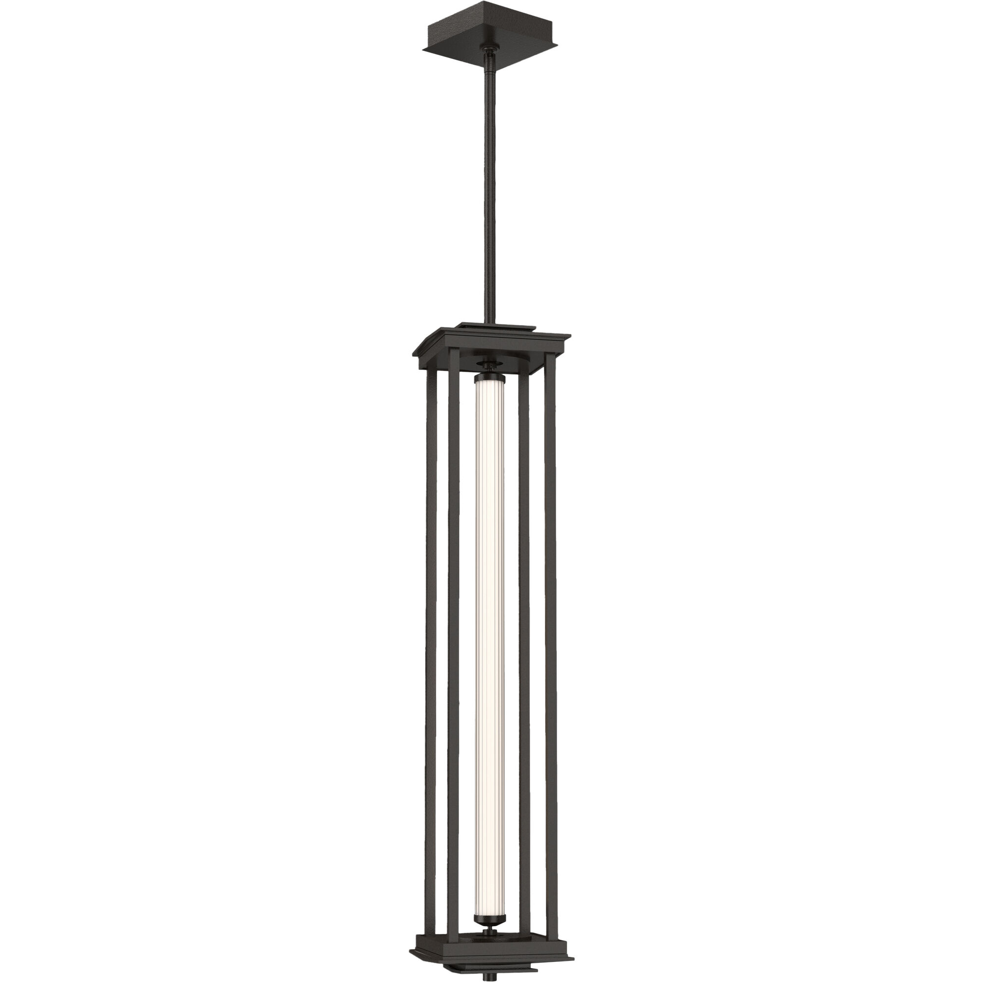 Athena LED 7.3 inch Oil Rubbed Bronze Pendant Lantern Ceiling Light, Large - Open Box