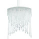 Chantant 8 Light 22 inch Polished Stainless Steel Pendant Ceiling Light in Radiance