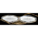 Signature Bijoux LED 19.13 inch Aged Brass Bath Vanity & Wall Light