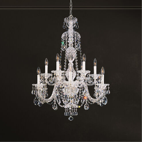 Sterling 12 Light 29 inch Polished Silver Chandelier Ceiling Light in Heritage