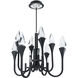 Beyond Plumeria 8 Light 34.13 inch Pendant