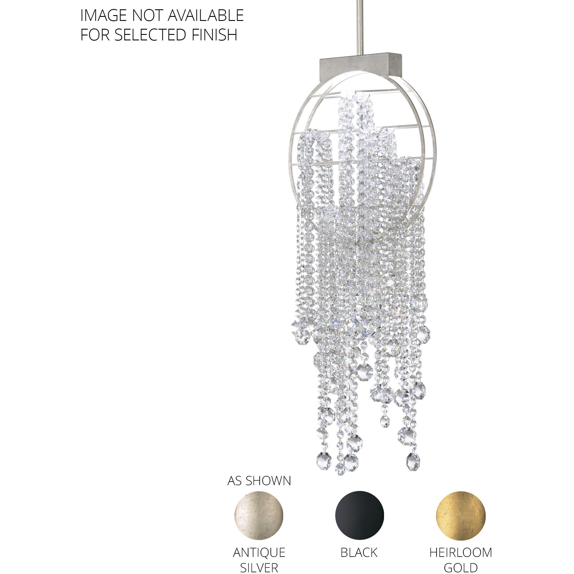 Forever Fantasia LED 3.25 inch Heirloom Gold Pendant Ceiling Light