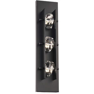 Strata LED 22 inch Black Outdoor Wall Light, Beyond