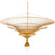 Veneto LED 25 inch Gold Chandelier Ceiling Light