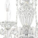 Sterling 6 Light 21 inch Polished Silver Chandelier Ceiling Light in Heritage