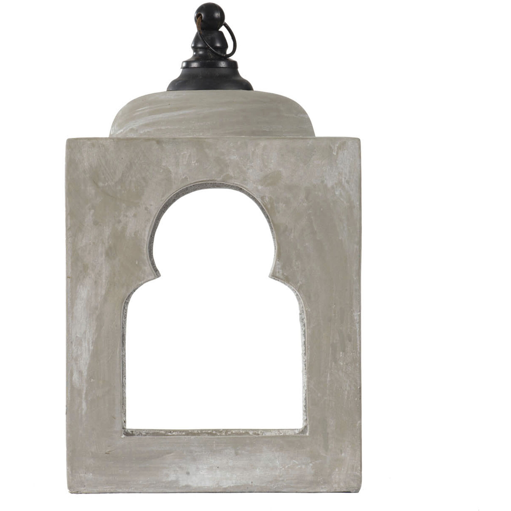 Garden 9.1 inch Gray Lantern