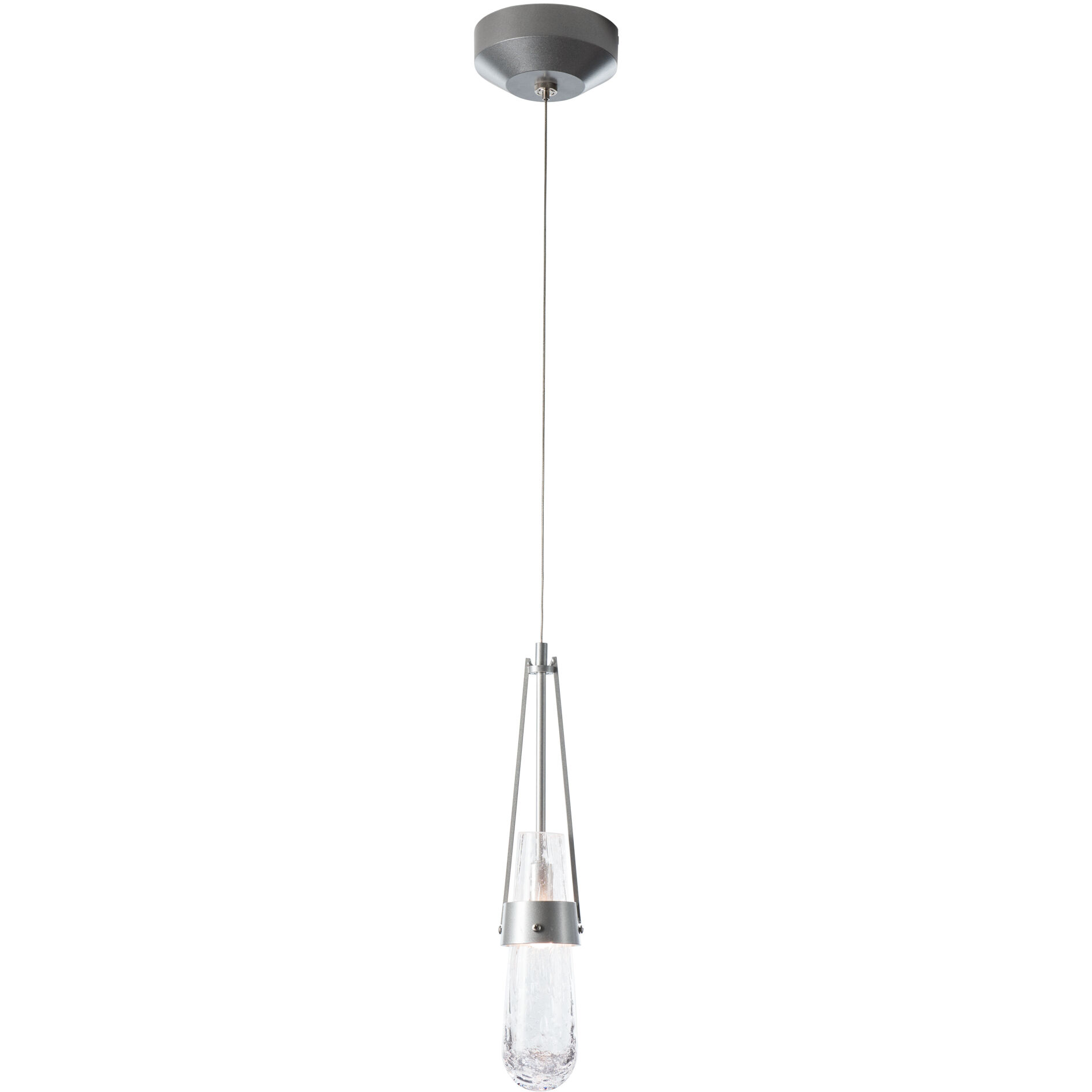 Link 1 Light 2.9 inch Modern Brass Mini Pendant Ceiling Light - Open Box
