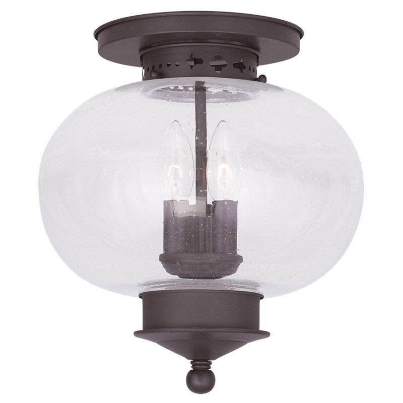 Harbor 3 Light 11.00 inch Semi-Flush Mount