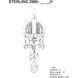 Sterling 1 Light 8 inch Aurelia Wall Sconce Wall Light in Radiance