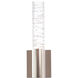 Beyond Cru LED 4 inch Polished Nickel ADA Wall Sconce Wall Light, Beyond