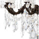 La Scala 8 Light 25 inch Heirloom Bronze Chandelier Ceiling Light in Heritage, Heirloom Bronze Cast