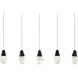 Beyond Martini 5 Light 5.50 inch Pendant