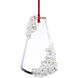 Forever Flora LED 4.25 inch Polished Chrome Pendant Ceiling Light in Red Rope, Red Rope