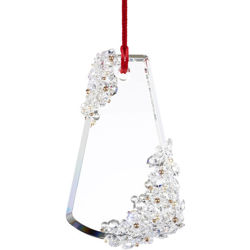 Forever Flora LED 4.25 inch Polished Chrome Pendant Ceiling Light in Red Rope, Red Rope