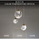 Quest LED 11.75 inch Aged Brass Multi-Light Pendant Ceiling Light, Beyond