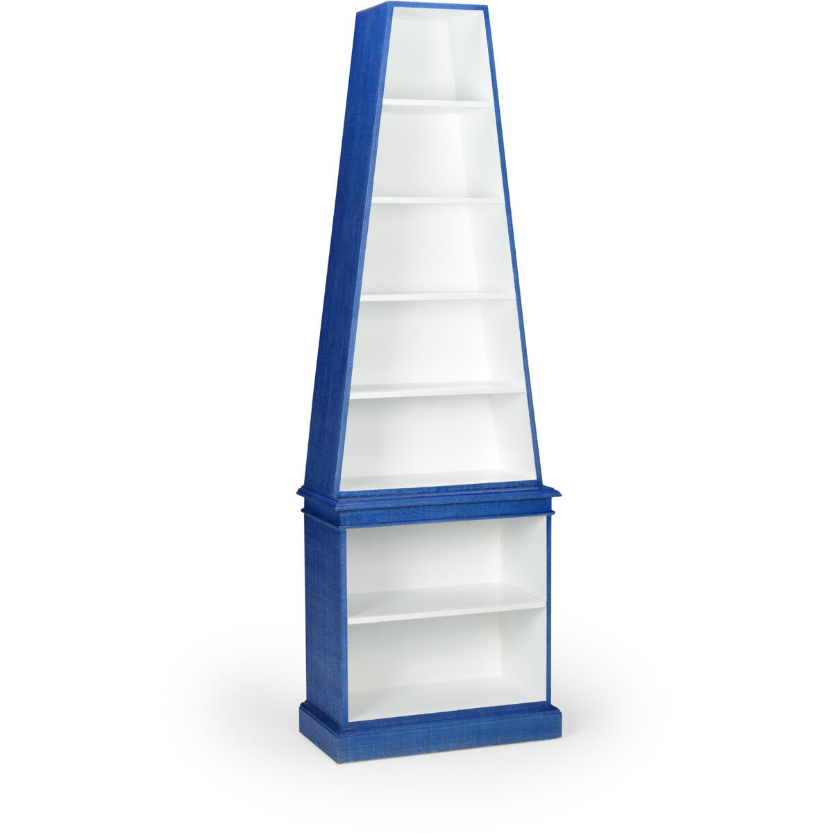 Chelsea House Blue/White Bookcase