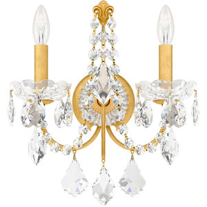 Century 2 Light 5.5 inch Heirloom Gold Wall Sconce Wall Light