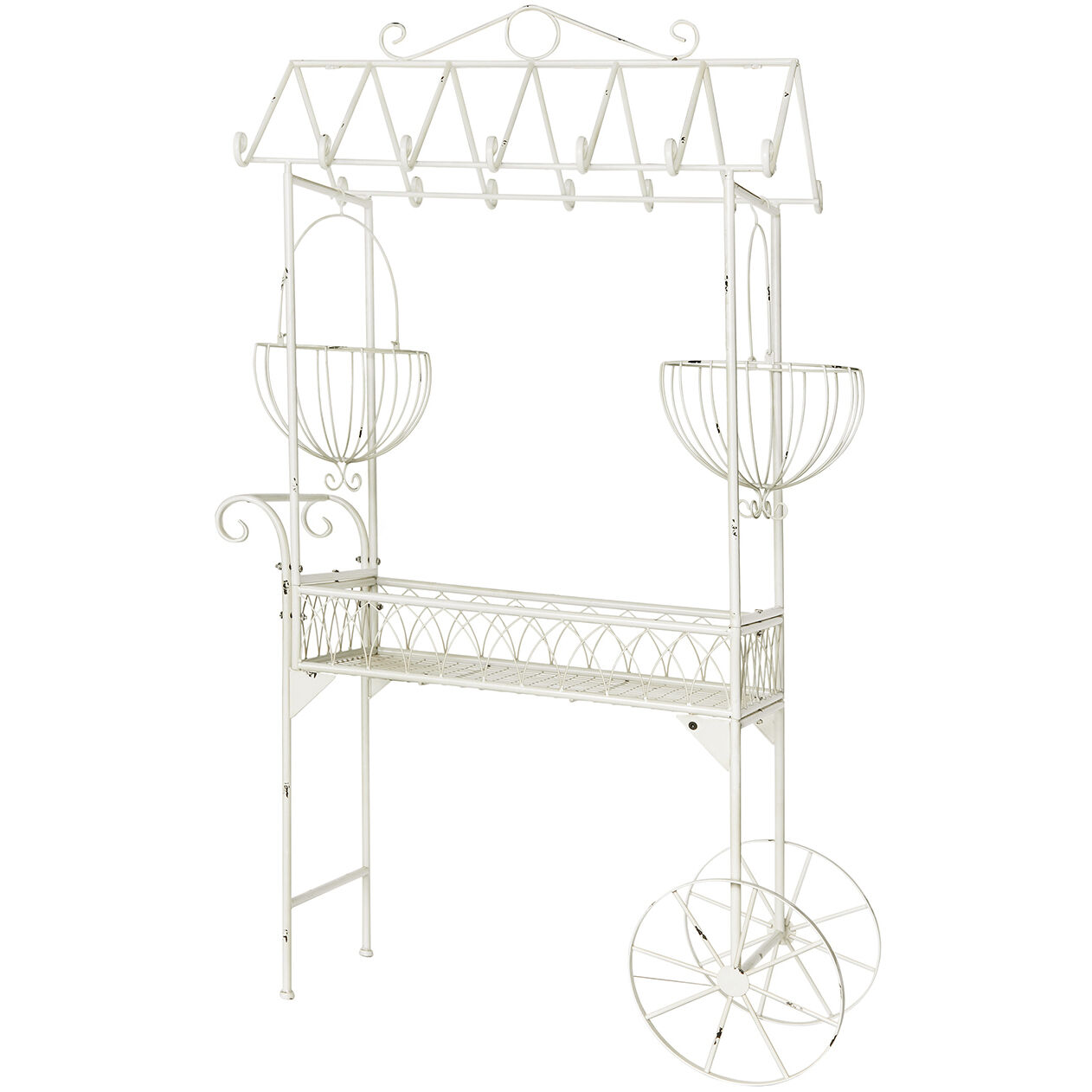 Anita White Plant Stand
