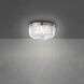 Regina LED 8.3 inch Polished Nickel Flush Mount Ceiling Light, Schonbek Signature