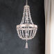 Bali LED 16 inch Antique Silver Pendant Ceiling Light, Schonbek Signature