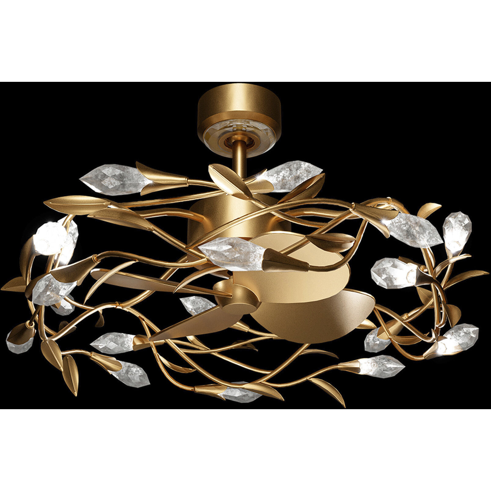 Secret Garden 32 inch French Gold Smart Fan