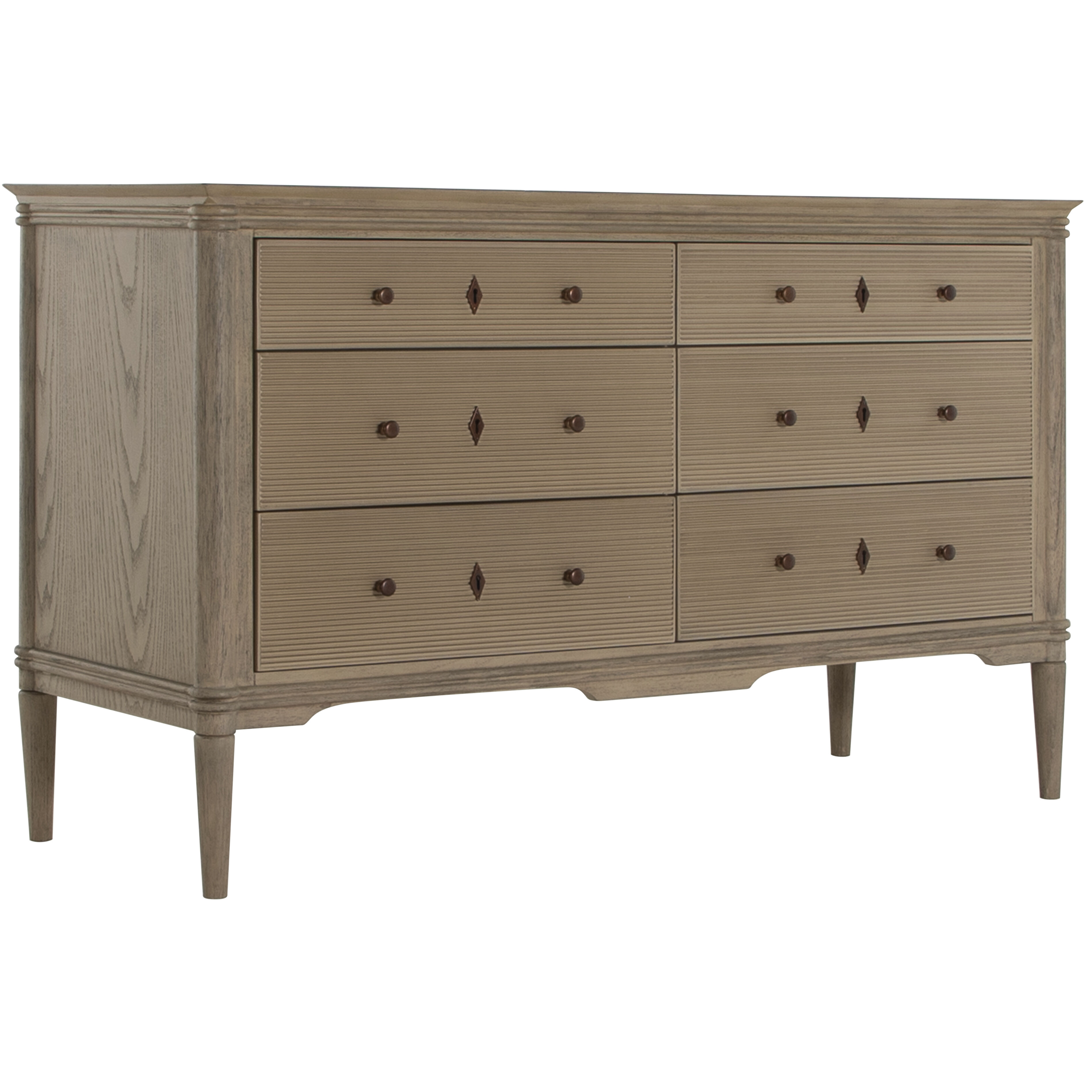 Linnea Blonde Natural / Antique Bronze Dresser