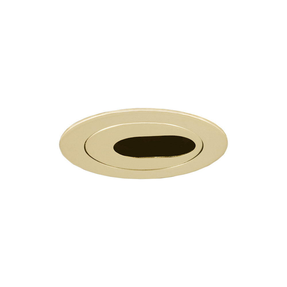 Signature Polished Brass Recessed Lighting Trim
