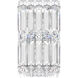 Quantum LED 4.5 inch Stainless Steel Wall Sconce Wall Light in Swarovski
