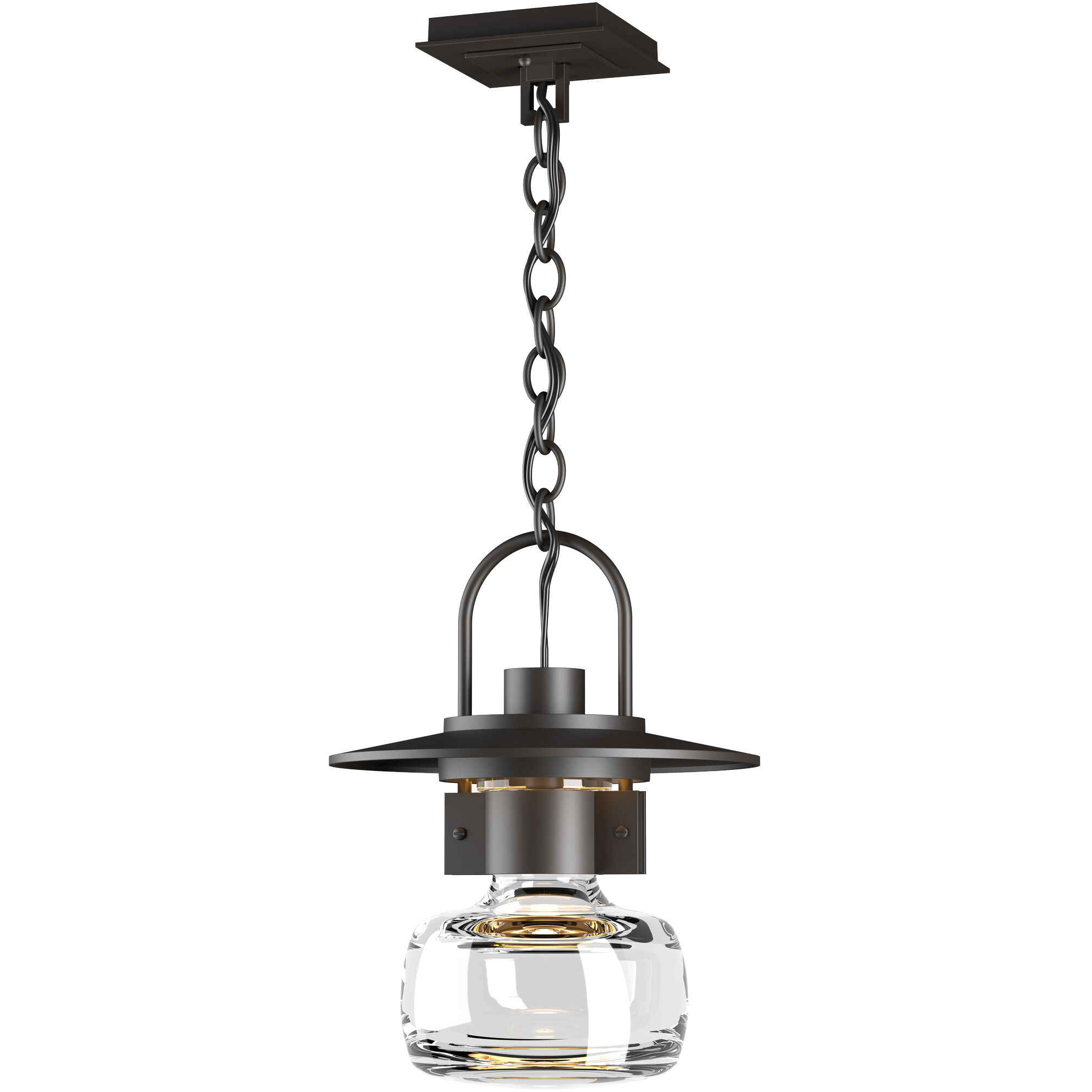 Mason 1 Light 11.3 inch Coastal Oil Rubbed Bronze Outdoor Ceiling Fixture, Large - Open Box