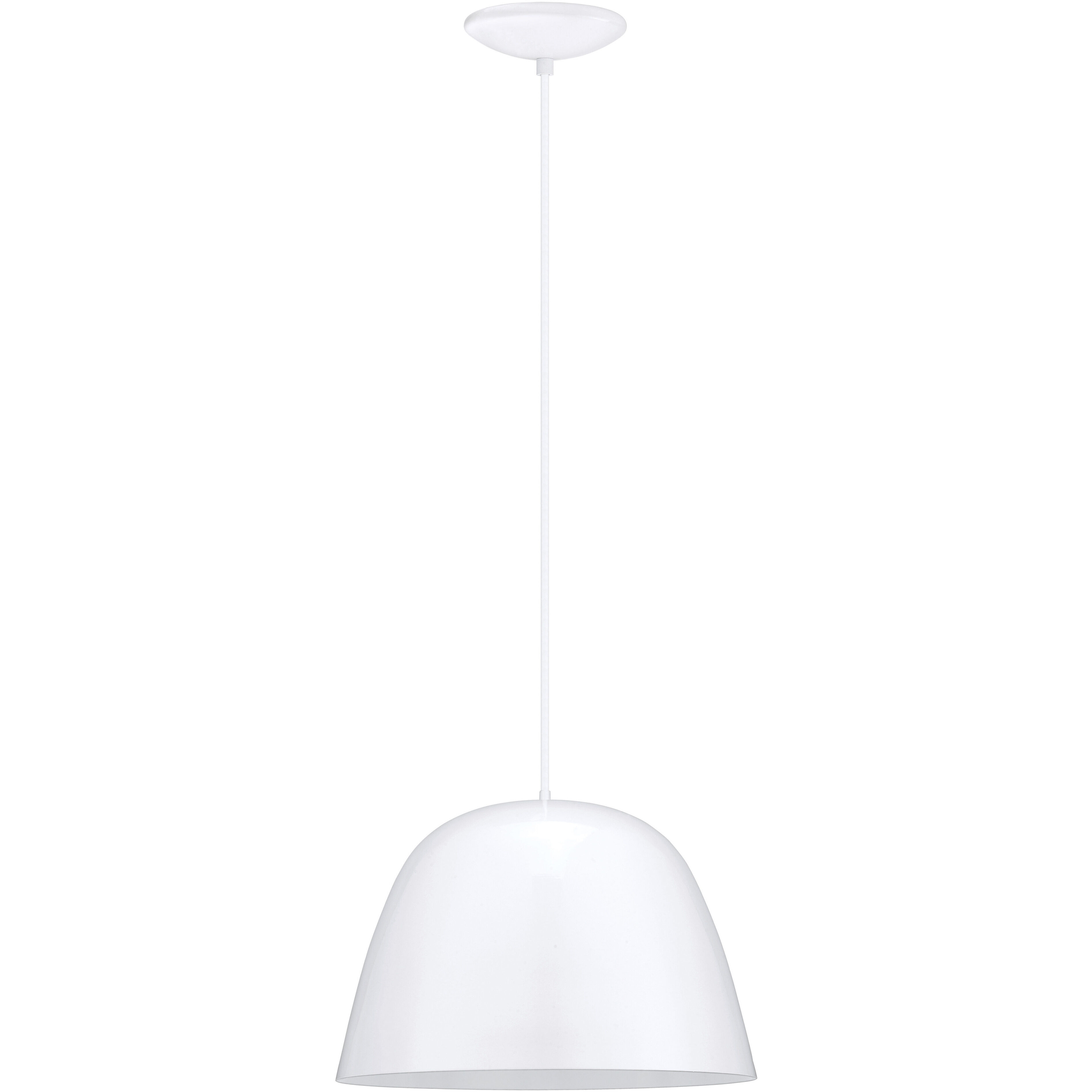 Coretto 1 Light 15.75 inch Glossy White Pendant Ceiling Light