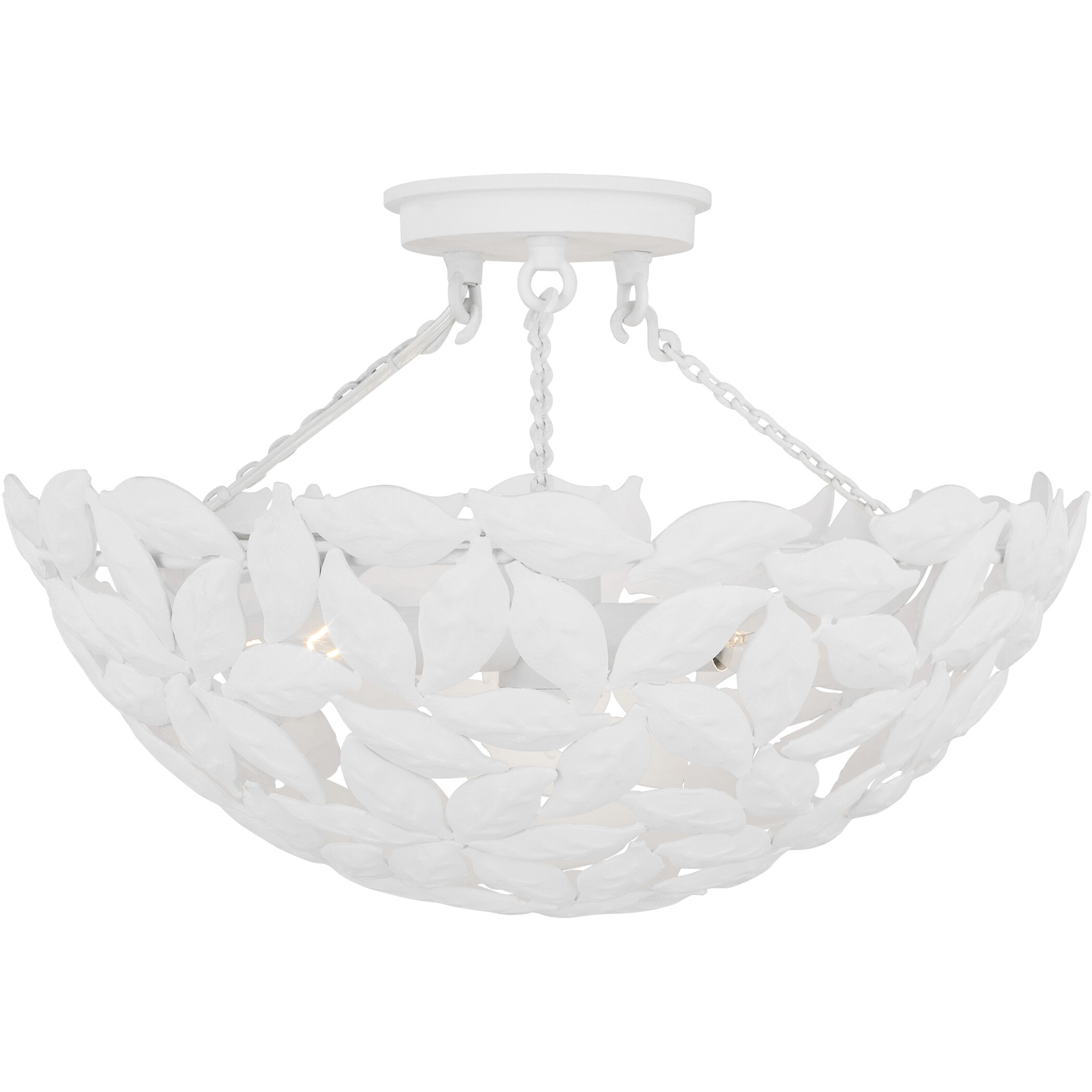AH by Alexa Hampton Kelan 3 Light 16.00 inch Semi-Flush Mount