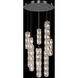 Signature Verve LED 17 inch Stainless Steel Multi-Light Pendant Ceiling Light