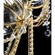 Forever Revere LED 17.75 inch Heirloom Gold Chandelier Ceiling Light