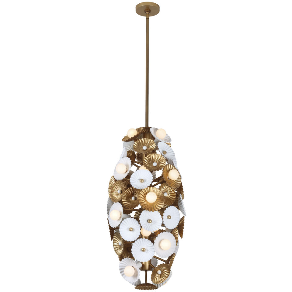 Damask 20 Light 16.00 inch Foyer Pendant