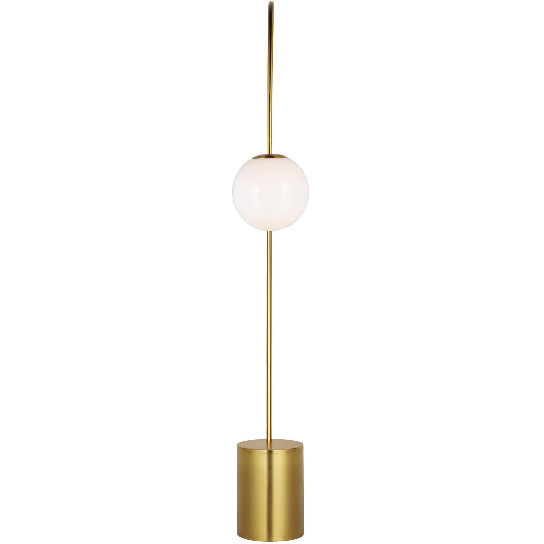 kate spade new york Noemie 75 inch 9 watt Burnished Brass Floor Lamp Portable Light